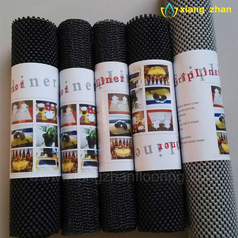 PVC foam anti slip mat shelf liner car trunk mat supplier