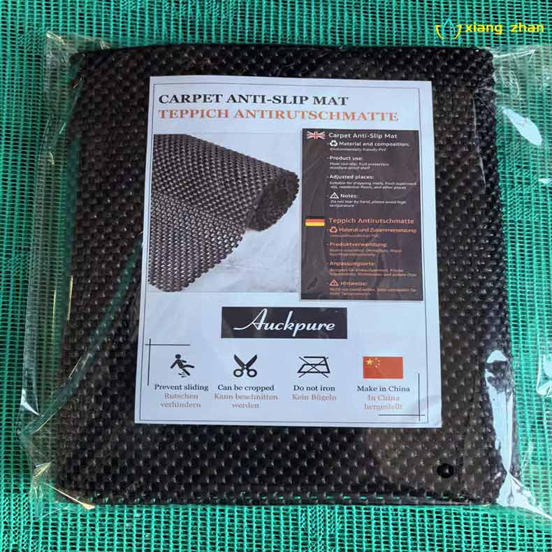 Wholesale price PVC mesh carpet anti slip mat